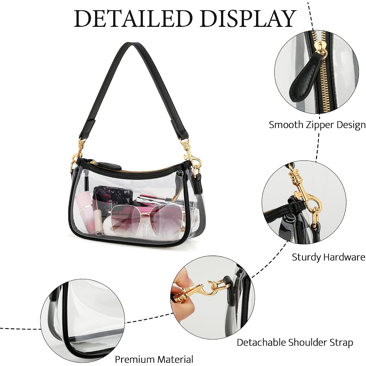 Kkxiu Small Shoulder Bag For Women - Mini Purses For Women Vegan Leather Purse Classic Retro Handbag With Removable Strap