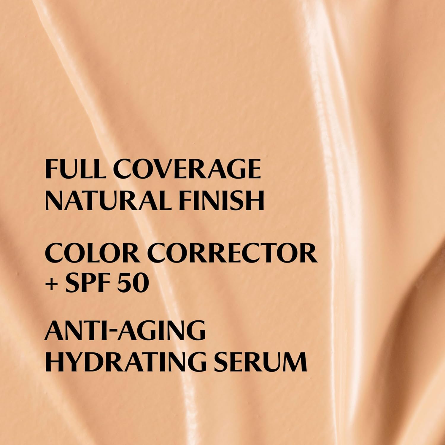 IT Cosmetics CC+ Cream - Natural Full Coverage Foundation With SPF 50+, Color Corrector & Anti-Aging Hydrating Serum, Hyaluronic Acid + Peptides, Lightweight Up To 24H Wear, All Skin Types