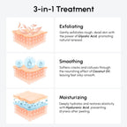 MAREE Foot Peeling Mask – 3-in-1 Foot Mask for Dry Cracked Feet, Callus Remover – Dead Skin Exfoliating Foot Peel Mask with Glycolic Acid – Moisturizing Socks for Men – Spa Self Care Gifts for Women