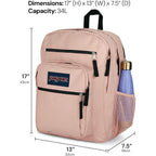 Jansport Laptop Backpack - Computer Bag With 2 Compartments, Ergonomic Shoulder Straps, 15” Laptop Sleeve, Haul Handle - Black