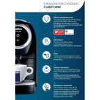 Lavazza Blue Classy Mini Single Serve Espresso Coffee Machine Lb 300, 5.3" X 13" X 10.2" 2 Coffee Selections: Simple Touch Controls, 1 Programmable Free Dose And 1 Pre-Set