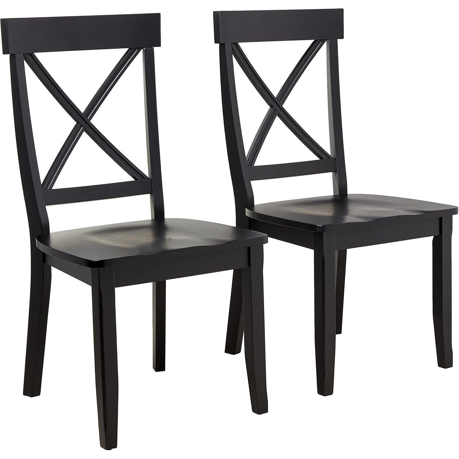 Homestyles Blair Black Dining Chairs, Set Of 2