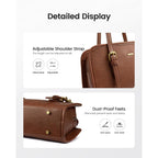 Lovevook Swing Zip Shoulder Bag, Small Purses For Women Trendy Handbags, Mini Vintage Hobo Clutch Leather Tote