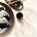 3Pcs Clear Large Onigiri Mold,Triangle Rice Press Molds For Sushi, Musubi & Rice Balls – Non-Stick,Bpa-Free,Hawaiian Musubi Maker, Sushi Mold For Bento Boxes And Lunches