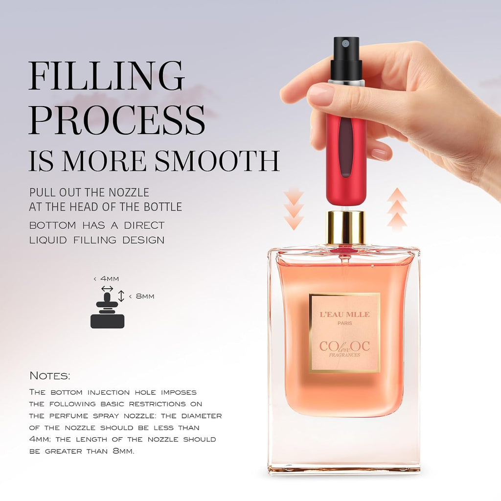 L'Eau Mlle Paris Eau De Parfum - Inspired By C. Coco Mademoiselle, Fresh & Floral Oriental Notes Of Citrusy, Rose Essence, Warm Vanilla & Earthy Patchouli, Long Lasting Women‘S Perfume,Precious Gift