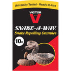 Victor Snake-A-Way Outdoor Snake Repellent Granules For Yard, 10 Lb Bag | Epa-Registered Pest Control, Repels Venomous And Non-Venomous Snakes Up To 1.25 Acres, Lasts 2-3 Months After Application