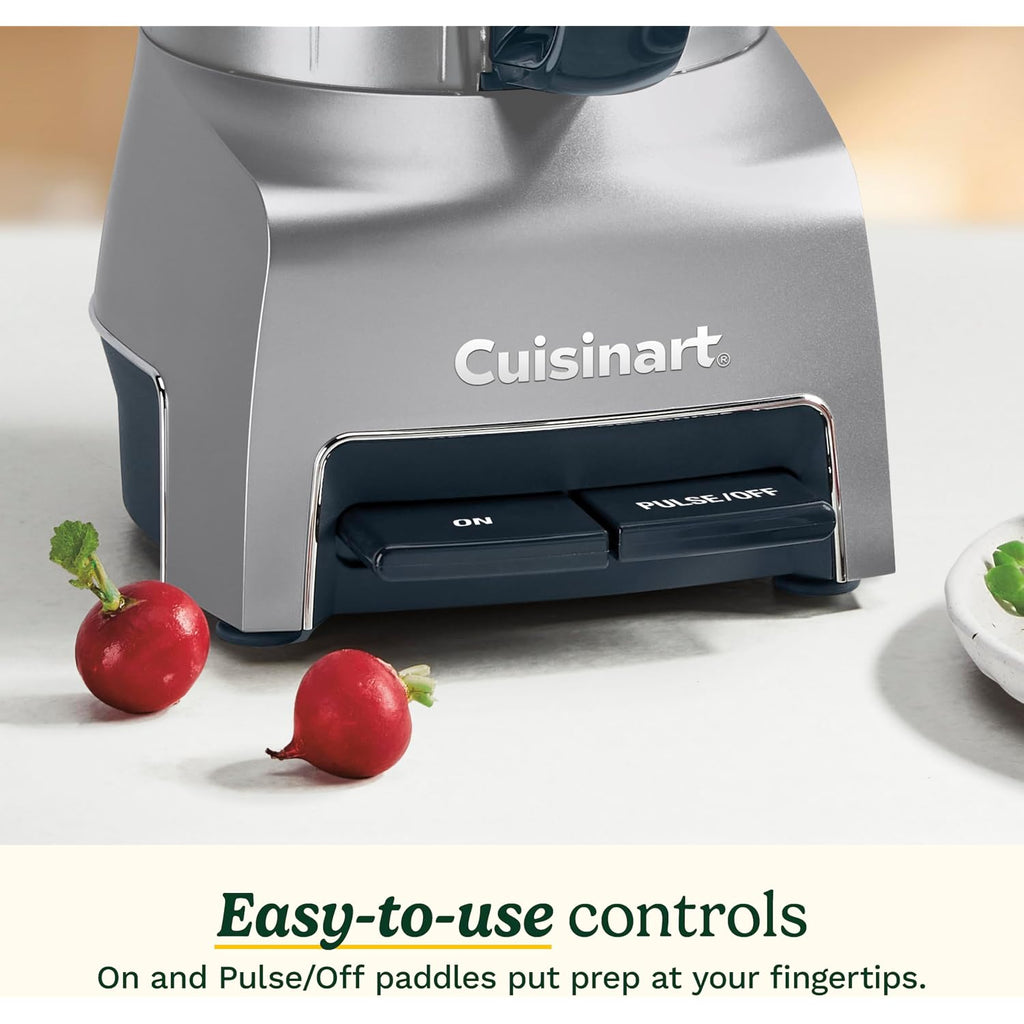 Cuisinart 5‑Cup Chop & Shred Food Processor, Compact Food Chopper, Easy‑Store Design, Silver Fp-5