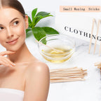 1200 Pack Wooden Waxing Sticks Wax Spatulas Sticks Small Wax Applicator Sticks Wood Craft Sticks Spatulas Applicator for Hair Eyebrow Nose Removal (Without Handle)