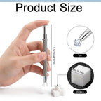 200 PCS Nail Sponge Nail Art Sponge with 1 Grab Pen Nails Art Tools Set DIY Nails Design Accessories for Salon & Home Use