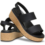 Crocs Women'S Brooklyn Cork Low Wedge