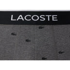 Lacoste Men'S Cotton Stretch Mini Croc Print Boxer Briefs, 3-Pack
