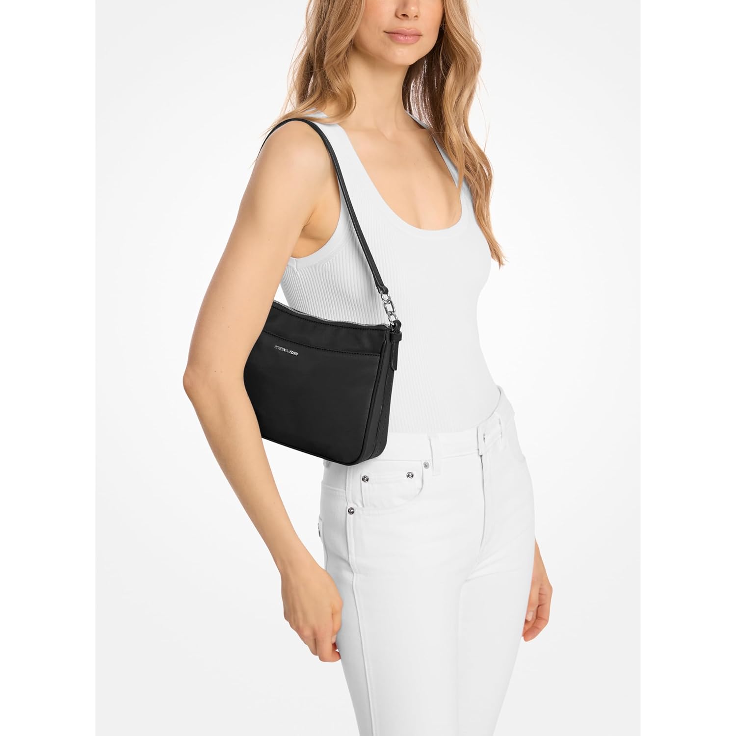 Michael Kors Women'S Jet Set Top Zip Pochette Crossbody Bag