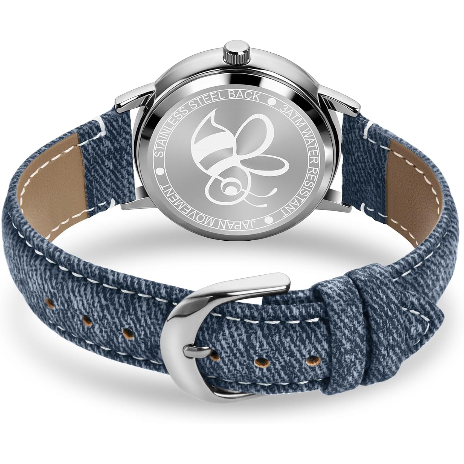 Bisley Fashion Analog Watch For Women Colorful Roman Numerals Watch Waterproof