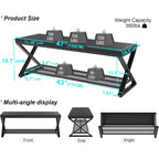 Lvb Black Bench, Industrial Entryway Bench With Storage, Indoor Wood And Metal Storage Bench For Living Room Bedroom, Accent Shoe Rack Seating Bench For Hallway Foyer Entrance, Black Oak, 47 Inch