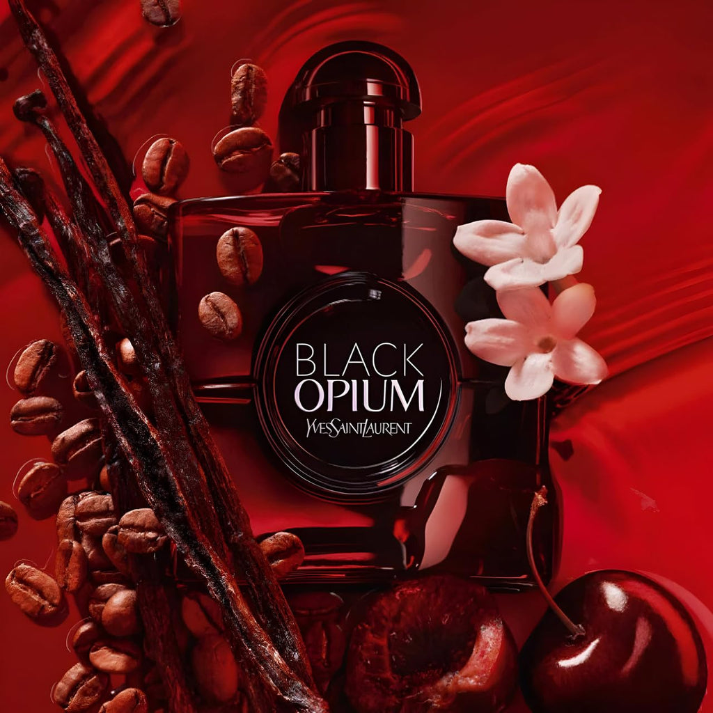 Black Opium Over Red by Yves Saint Laurent for Women - 3 oz EDP Spray