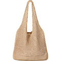 Crochet Bags, Beach Mesh Tote Bag Womens Shoulder Shopping Handbag Casual Travel Totes Bag Foldable Hobo Bags