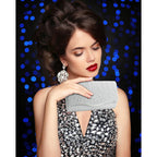 Clutch Purses For Women, Formal Evening Bags Suede Shoulder Envelope Party Handbags Wedding Cocktail Prom Clutches