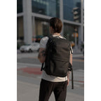 Airvault Vacuum Seal Travel Backpack 60L With Expandable Hyperseal Air Compression Vacuum System Water Resistant Tsa Lock (Vacuum Pump Included, Black, 60L)