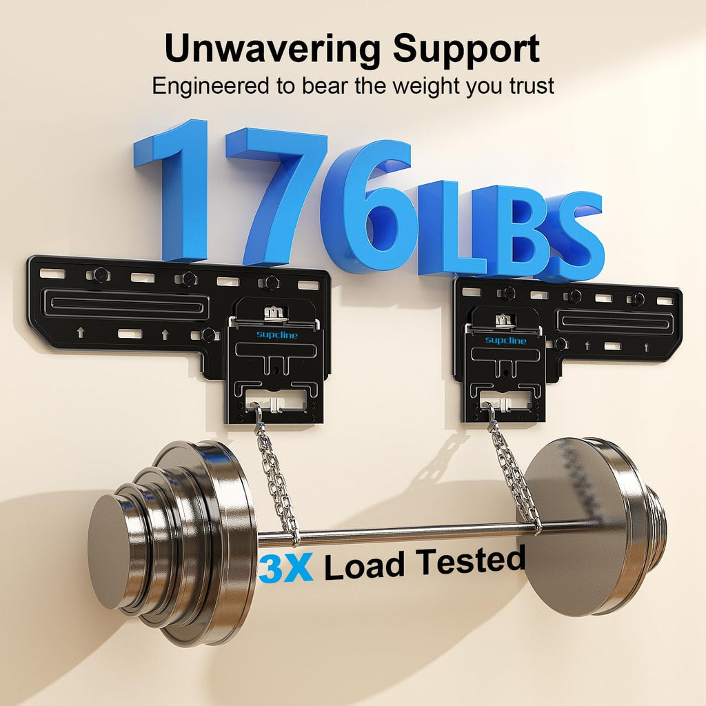 Ultra Slim Tv Wall Mount For 42 To 100 Inch Flat & Frame Tvs Only, 0.31” Low Profile Flat To Wall Tv Mount, Micro Gap Wall Mount Tv Bracket, Hold Up To 176 Lbs, Blends In Any Interior