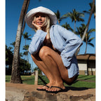 Olukai Ho'Opio Malua Women'S Water Friendly Sandals, Flip Flops For Beach & Everyday, Arch Support & Comfort Fit