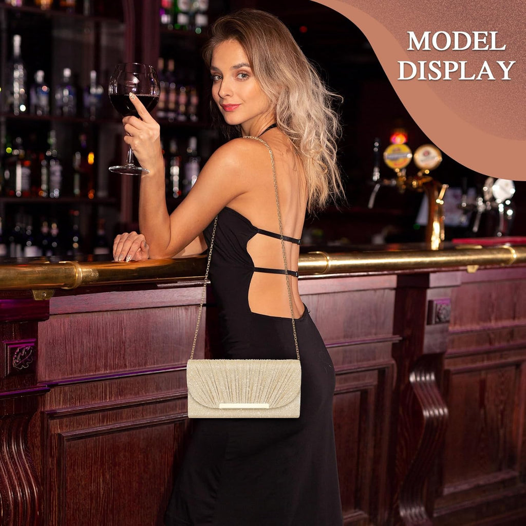 UBAYMAX Evening Bag Clutch Purses for Women Lady Girl Handbags Crossbody Bag Wedding Bag for Prom Party Wedding Engagement | Wedding Bag, for Prom Party, Wedding, Engagement
