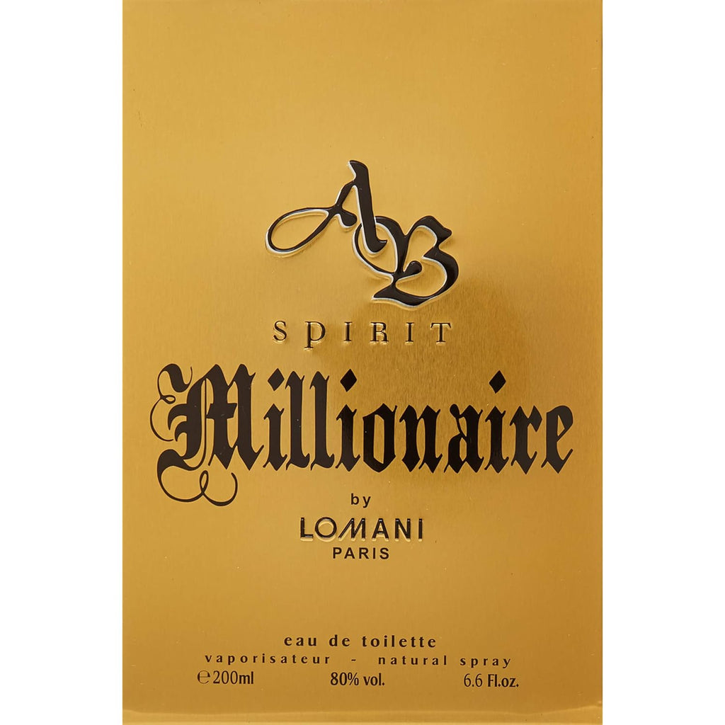 Lomani Ab Spirit Millionaire By Lomani for Men - 6.6 Fl. Oz Edt Spray, Brown