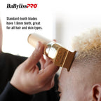 Babylisspro Replacement Blades, Standard And Fine-Tooth T-Blades For Outlining Hair Trimmers (Fx787, Fx799) And Loprofx Trimmers (Fx726, Fx729)