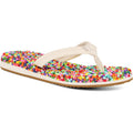 Sanuk Womens Bubblecush | Flip Flops For Women | Yoga Sandals For Women | Women'S Beach Sandals | Comfort Footbed