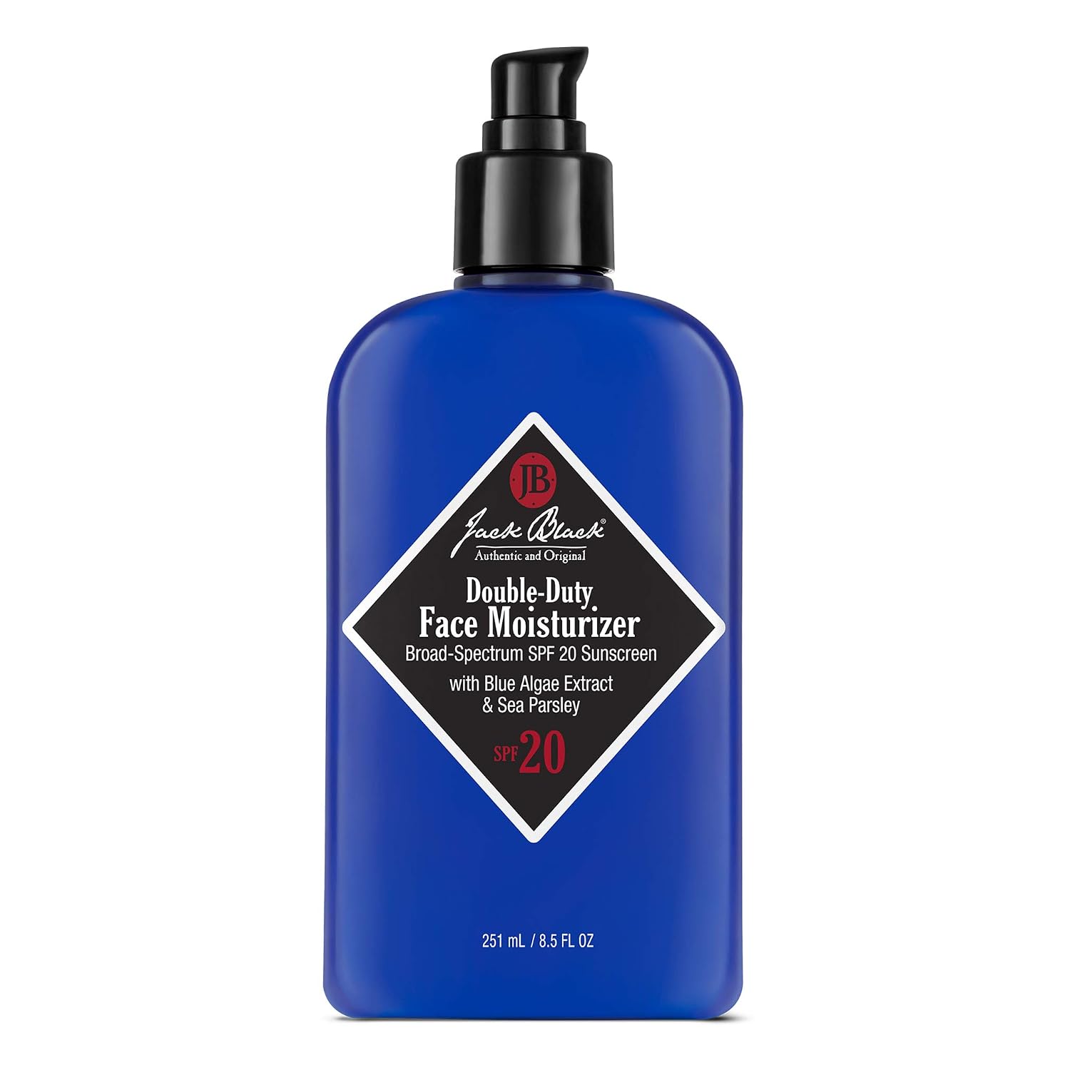 Jack Black Double Duty Face Moisturizer With Spf 20, Facial Moisturizer Face Cream For Men, Mens Facial Lotion With Spf, Gifts For Men
