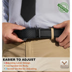 Bulliant Men'S Belt,Slide Ratchet Belt Adjsutable For Men Suit Casual Jeans Gift Boxed,Trim To Fit