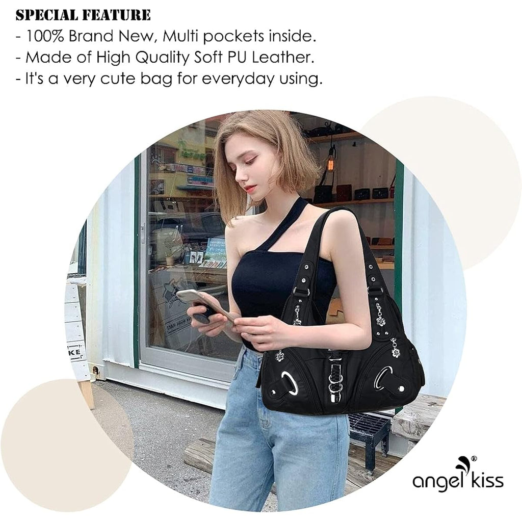 Angelkiss Hobo Purses and handbags for Women Satchel Handbag Women Purses Large Daily Shoulder Bags | Purses, handbags, Handbag, Women Purses, Large, Daily
