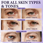 Tuggle Instant Eye & Face Tightening Serum, Instant Lift Eye Gel Cream Rapid Improve Under Eye Bags And Puffiness, Tightener Wrinkles & Fine Lines Fast, For Women & Men In Minutes, 0.70 Oz