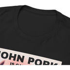 John Pork Funny Answer Call Phone T-Shirt, Brainrot T-Shirt