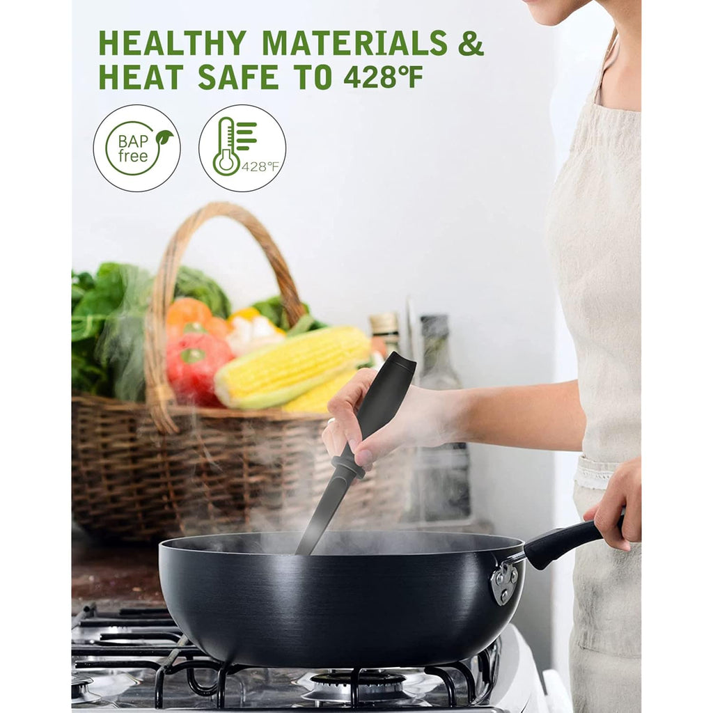 Upgrade Meat Chopper, Heat Resistant Meat Masher For Hamburger, Ground Beef Smasher, Nylon Hamburger Grinder Utensil For Ground Beef, Non Stick Mix Ground Chopper, Mix And Chop Potato Masher Tool