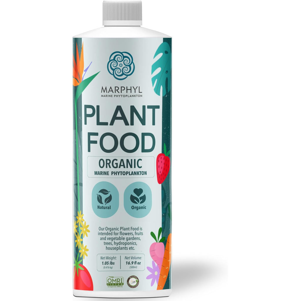 Marphyl All-Purpose Plant Food – Organic Nutrient-Rich Fertilizer & Soil Enhancer For Indoor & Outdoor Flowers, Vegetables, Succulents, Bamboo & Hydroponics
