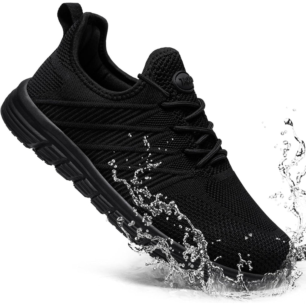 Non Slip Work Shoes For Women Slip On Sneakers Water Resistant Shoe Slip Resistant Food Service Zapatos Antideslizantes Para Mujer, Black Us 5-11