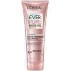 L'Oreal Paris Sulfate Free Bond Repair+ Shampoo, Hair Shampoo With Bond + Amino Acid Complex, Strengthens And Repairs Damaged Or Color Treated Hair, Everpure, 6.8 Fl Oz (Packaging May Vary)