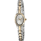 Armitron Women's Oval Faceted Crystal Bracelet Watch