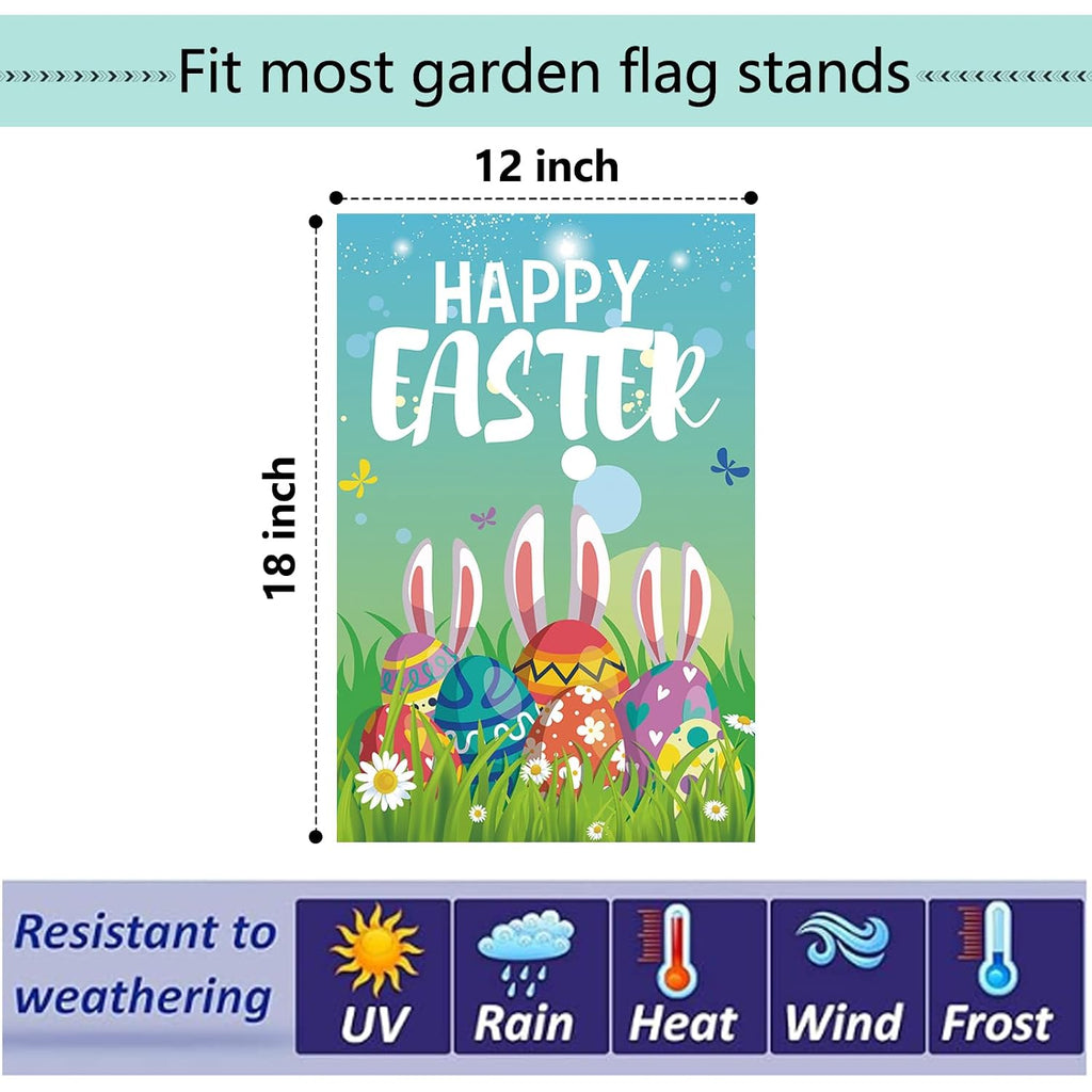 Seasonal Garden Flags Set Of 12 Double Sided 12X18 Inch, Small Yard Flags For Outside, Spring Summer Fall Winter & Holiday Outdoor Decor, 4Th Of July Halloween Christmas Decorations For All Seasons