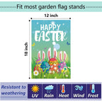 Seasonal Garden Flags Set Of 12 Double Sided 12X18 Inch, Small Yard Flags For Outside, Spring Summer Fall Winter & Holiday Outdoor Decor, 4Th Of July Halloween Christmas Decorations For All Seasons
