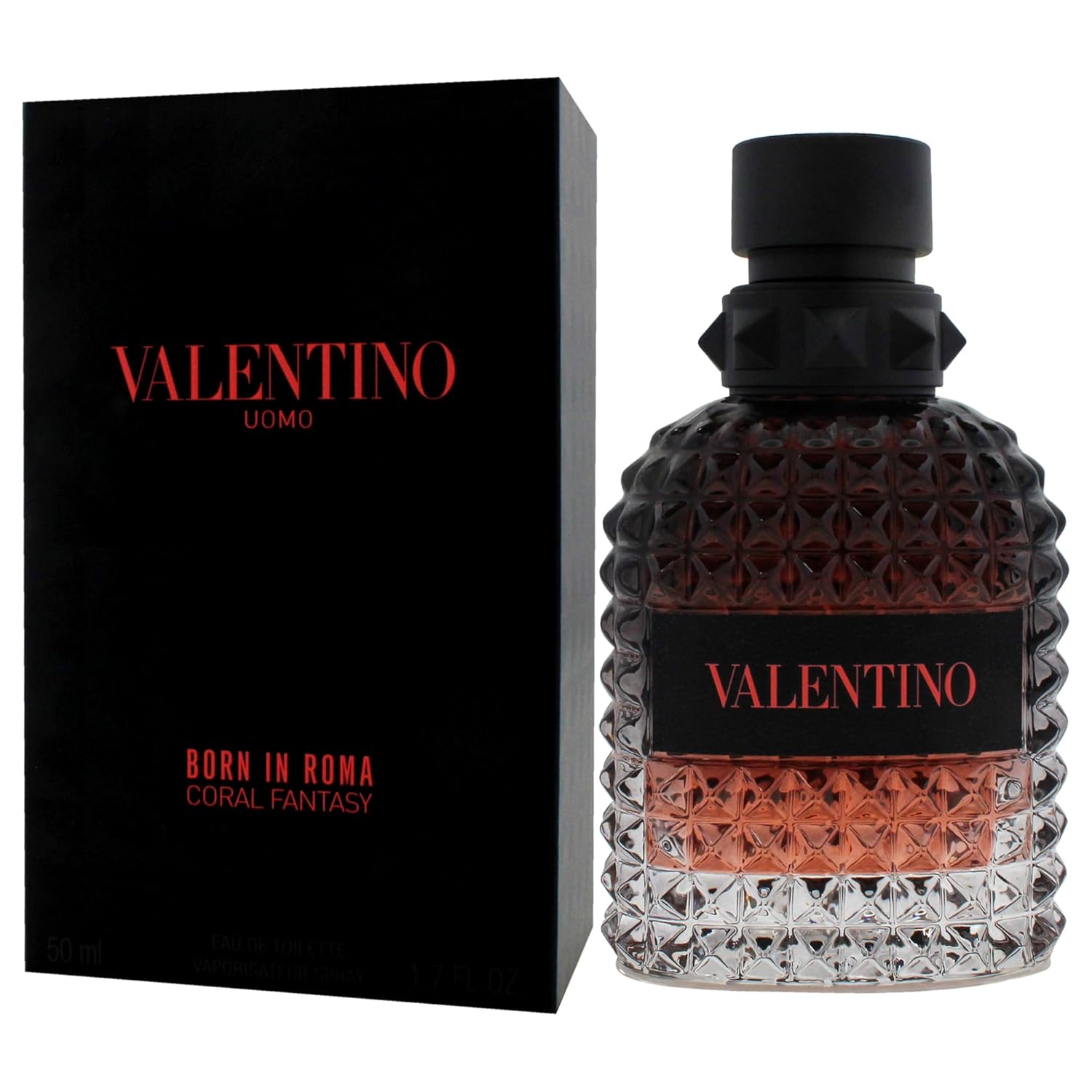 Valentino Uomo Born In Roma Coral Fantasy for Men - 1.7 oz EDT Spray | Uomo, Born In Roma, Coral Fantasy, for Men