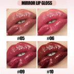 12 Pcs Liquid Lipsticks Lip Gloss Set with Matte,Glossy and Glitter Lip Makeup Long-Lasting Waterproof Lip Stain for Gift and Women
