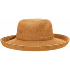 Nautica Womens Straw Hat - Short And Wide Brim Lightweight Sun Hats For Women - Sun Protection Hat For Beach & Travel