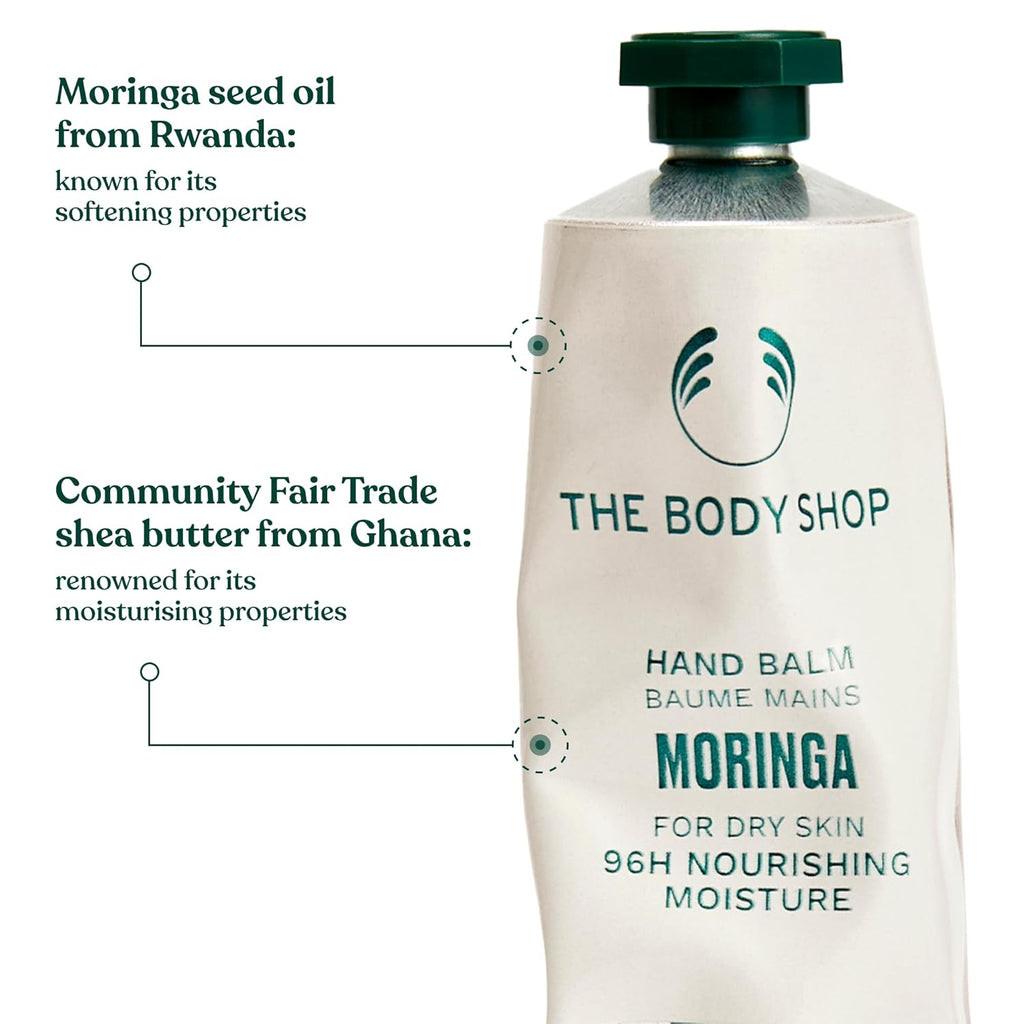 The Body Shop Moringa Hand Balm, 1.01 fl oz (30ML)