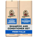 Dr. Squatch Men'S Natural Shampoo And Conditioner Set – Sulfate & Paraben Free Natural Shampoo And Conditioner For Men – Scalp Nourishing Formula – Fresh Falls (11 Fl Oz, 2-Pack)