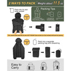 Outdoor Ventures Women'S Packable Lightweight Full-Zip Puffer Jacket With Hood Quilted Winter Coat