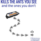 Terro Ant & Roach Bait, 4-Pack, Indoor Ant Killer And Roach Killer | Pre-Filled Dual Bait Stations Attract And Kill Ants, Roaches, And Silverfish, Ready-To-Use Indoor Bait With Twist Tab, T360