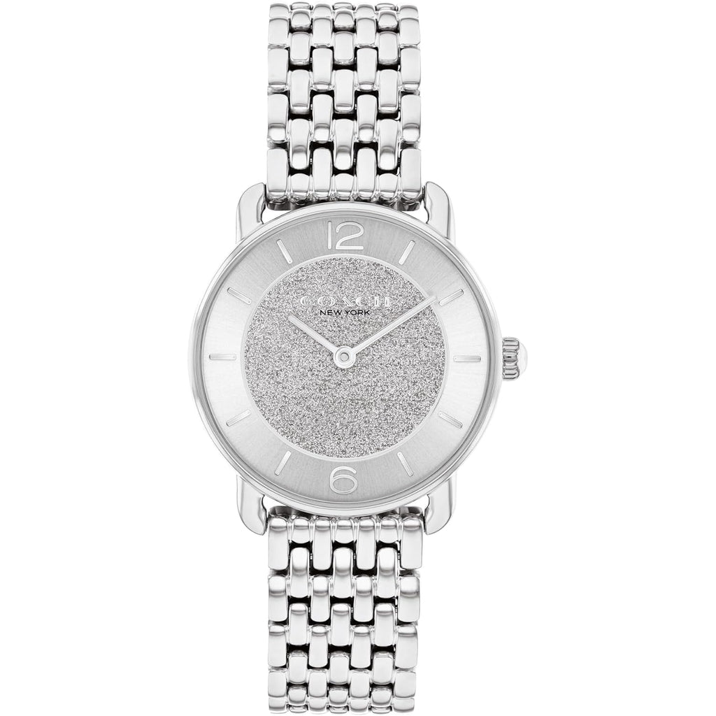 Coach Elliot Women'S 2H Quartz Watch - Stainless Steel Bracelet - Water Resistant Up To 3Atm/30 Meters - Premium Fashion - Classic, Minimalist Design For Everyday Wear - Gift For Her - 28Mm