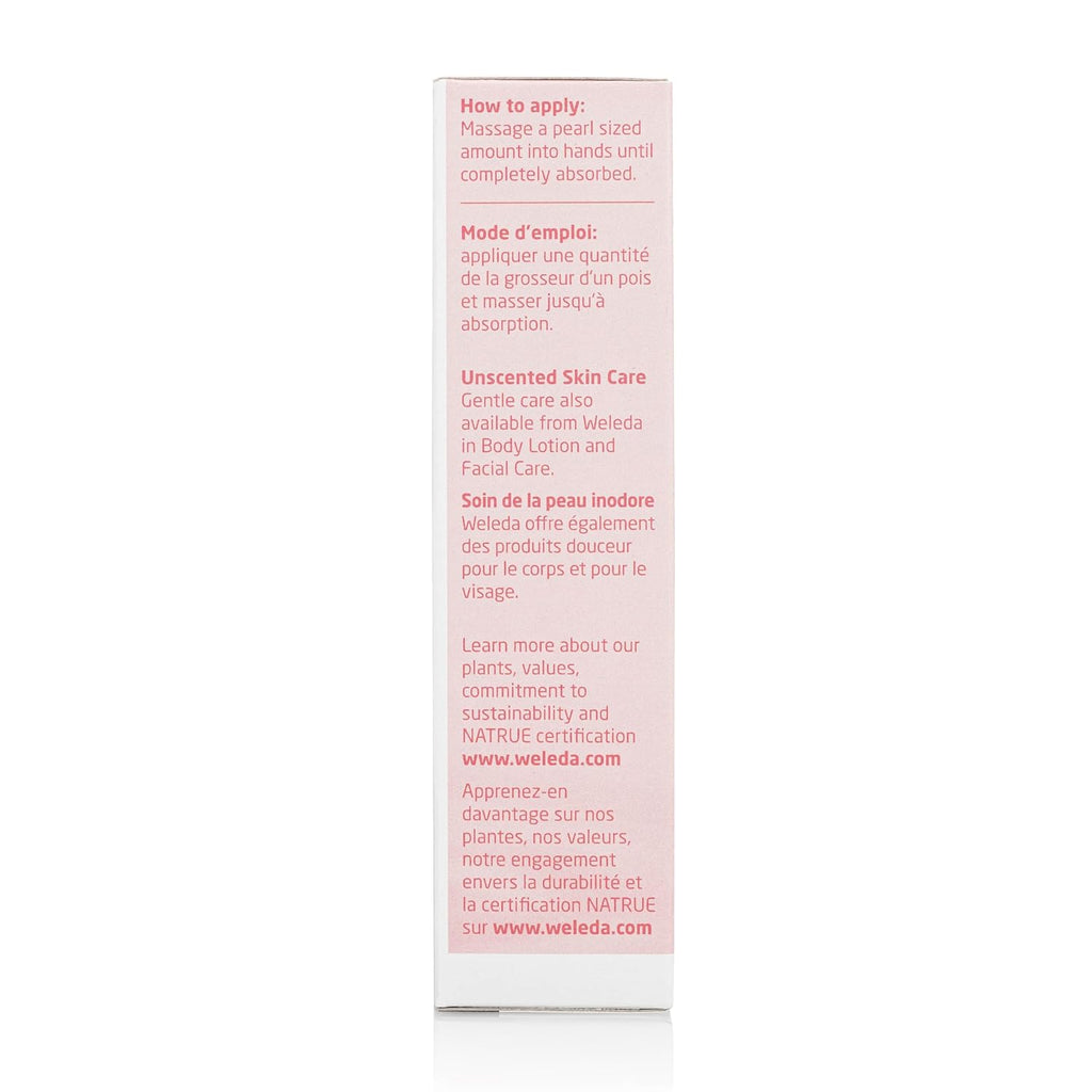 Weleda Unscented Hand Cream, 1.7 Fluid Ounce, Plant Rich Moisturizer with Jojoba, Borage and Coconut Oils