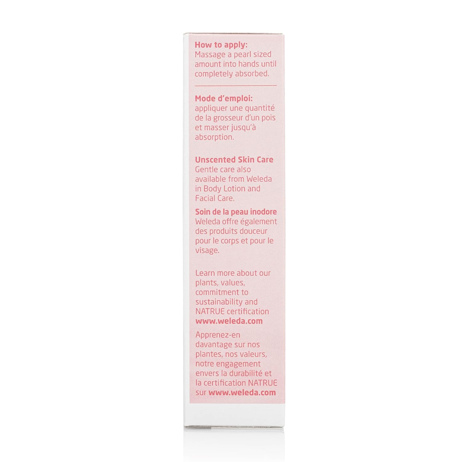 Weleda Unscented Hand Cream, 1.7 Fluid Ounce, Plant Rich Moisturizer with Jojoba, Borage and Coconut Oils